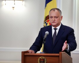 Игорь Додон провел заседание по созданию Совета гражданского общества при Президенте Республики Молдова