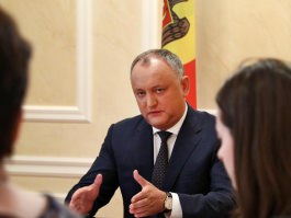 Игорь Додон провел заседание по созданию Совета гражданского общества при Президенте Республики Молдова