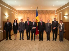 Nicolae Timofti a primit scrisorile de acreditare din partea Ambasadorului Olandei în Republica Moldova, Mattheus Van Bonzel