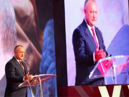 Igor Dodon a participat la ceremonia solemnă organizată cu prilejul celei de-a XX-a aniversare de la fondarea PSRM