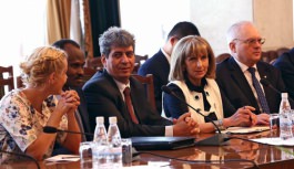 Președintele Republicii Moldova a avut o întrevedere cu ambasadorii acreditați în Republica Moldova, reprezentanții FMI, OSCE, CoE și PNUD
