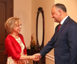 Președintele Republicii Moldova a avut o întrevedere cu Ambasadorul Republicii Federale Germane la Chișinău