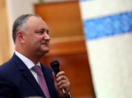 Președintele Republicii Moldova, Igor Dodon a avut o întrevedere cu reprezentanții diasporei moldovenești în Republica Belarus