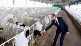 Președintele Republicii Moldova, Igor Dodon a vizitat combinatul agricol „Dzerjinski”