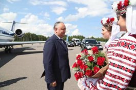 Igor Dodon a vizitat casa-muzeu al renumitului pictor, Marc Chagall, din orașul Vitebsk