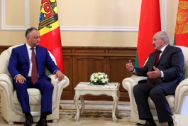 Președintele Igor Dodon a avut o întrevedere cu Preşedintele Republicii Belarus, Aleksandr Lukaşenko