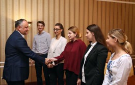 Студенты-аспиранты из Франции, Португалии, Голландии, Италии и Греции проходят стажировку в Президентуре Республики Молдова