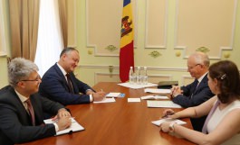  Președintele Igor Dodon a avut o întrevedere cu Ambasadorul Extraordinar şi Plenipotenţiar al Federației Ruse în Republica Moldova, Farit Muhametşin