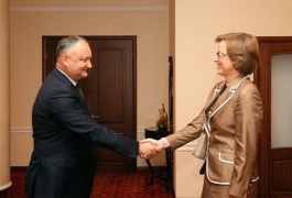 Președintele Republicii Moldova, Igor Dodon a primit scrisorile de acreditare din partea a trei ambasadori