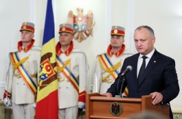 Cu ocazia aniversării a 26-a a Zilei Independenţei Republicii Moldova, șeful statului a conferit înalte distincții de stat unor personalități din mai multe domenii