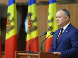 Discursul Președintelui Republicii Moldova, Igor Dodon, rostit în cadrul recepției oficiale cu ocazia Zilei Independenței