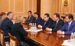 Igor Dodon a avut o întrevedere cu domnul Igor Ceaika, co-președintele Asociației ,,Delovaia Rossia”