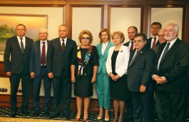 Igor Dodon, președintele țării a avut o întrevedere cu Preşedintele Consiliului Federaţiei al Adunării Federale a Federaţiei Ruse, Valentina Matvienko