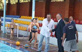 The President of Moldova visited the Chisinau sports school named after. George Osipov, where the international water polo championship "President's Cup" will take place