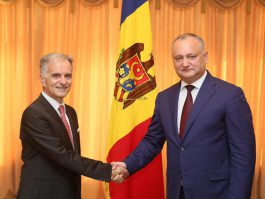 Moldovan president has farewell meeting with non-resident ambassador of Montenegro