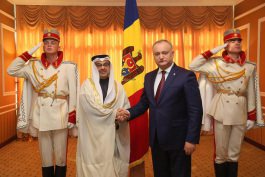 Moldovan president receives credentials from three ambassadors