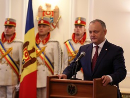 Președintele Republicii Moldova, Igor Dodon a înmînat înalte distincții de stat 