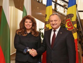 Dodon called historical the visit of the Vice-President of Bulgaria to Moldova