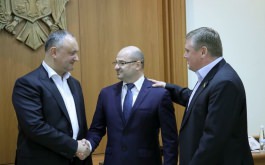 Igor Dodon, președintele Republicii Moldova a avut o întîlnire neformală cu reprezentanţii societăţii civile din Transnistria