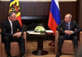 President of the Republic of Moldova Igor Dodon met today in Sochi with his Russian counterpart Vladimir Putin.