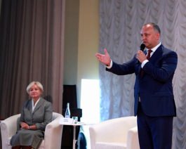 Igor Dodon a efectuat o vizită la Universitatea de Stat din Soci