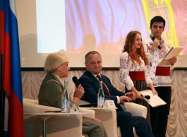 Moldovan president visits State University from Sochi