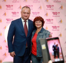 Igor Dodon a avut o întrevedere cu reprezentanţii diasporei moldoveneşti din oraşul Soci și din regiunea Krasnodar