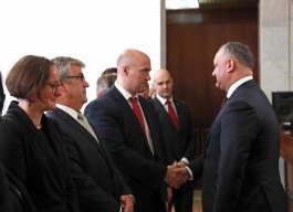 The Head of State held today a traditional meeting with ambassadors accredited in the Republic of Moldova