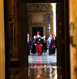 Președintele Republicii Moldova, Igor Dodon a  avut o întrevedere cu Suveranul Pontif, Sanctitatea Sa Papa Francisc