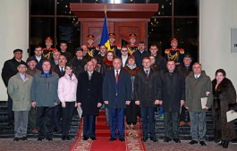 Igor Dodon a conferit Orchestrei Prezidențiale a Republicii Moldova titlul onorific  „Colectiv  Artistic  Emerit”