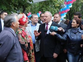 President of the Republic of Moldova Nicolae Timofti participated at the Ethnic Festival