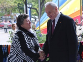 President of the Republic of Moldova Nicolae Timofti participated at the Ethnic Festival