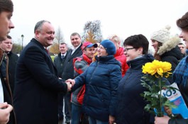 Președintele Republicii Moldova a participat la ceremonia de inaugurare a monumentului lui Dimitrie Cantemir