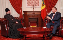 President Igor Dodon met with the one of the most respected clergymen of Belarus, Fedor Povny.