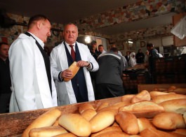 Igor Dodon a vizitat întreprinderea SRL „Danova-Prim”