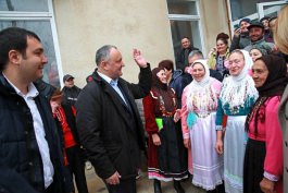 Igor Dodon went to Gagauzia with a working visit