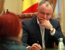President of Moldova had a traditional reception of citizens
