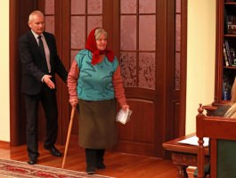 President of Moldova had a traditional reception of citizens