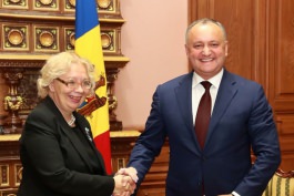 Igor Dodon met with the member of the Eurasian Economic Commission Tatiana Valovaia