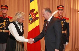 The President of the Republic of Moldova received the credentials of three approved ambassadors