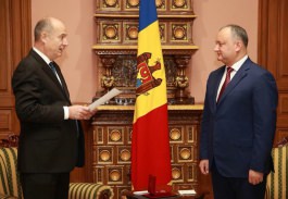 Ambassador of the French Republic received the "Ordinul de Onoare" award from the President of the Republic of Moldova