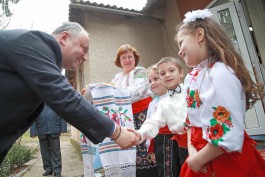 Președintele Igor Dodon a întreprins o vizită de lucru în raionul Șoldănești