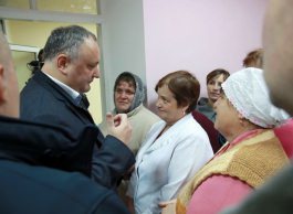 Președintele Igor Dodon a întreprins o vizită de lucru în raionul Șoldănești