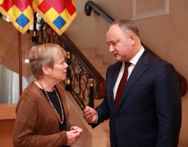 Președintele Moldovei a avut o întrevedere cu doamna Rose Gottemoeller, Secretarul General Adjunct al NATO