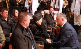 Президент Игорь Додон проводил в последний путь маэстро Владимира Курбета, чье имя навсегда вписано в историю культуры Республики Молдова