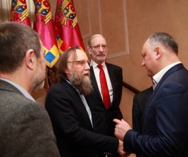 Глава государства встретился с группой ведущих представителей научного сообщества Западной Европы и России
