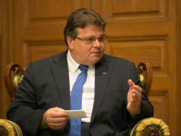 Președintele Nicolae Timofti a avut o întrevedere cu ministrul de Externe al Lituaniei, Linas Linkevicius