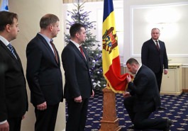 Conducerea ANI a depus jurămîntul în fața Președintelui Republicii Moldova