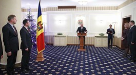 Conducerea ANI a depus jurămîntul în fața Președintelui Republicii Moldova