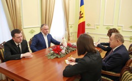 Președintele Igor Dodon s-a întîlnit cu Ambasadorul Extraordinar şi Plenipotențiar al Republicii Turcia în Republica Moldova